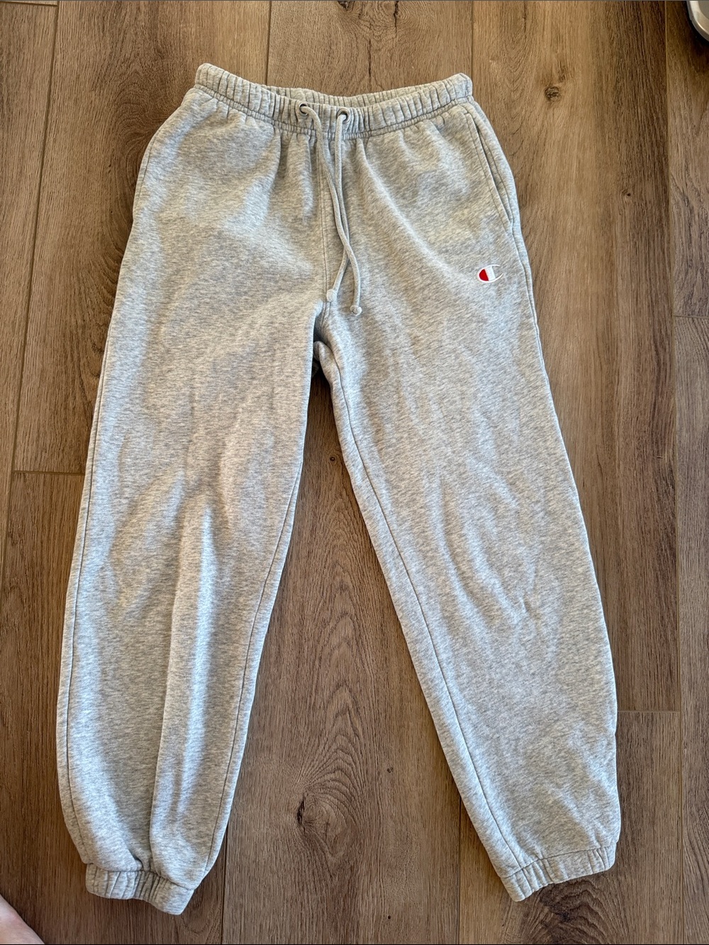 Champion Kids' Gray Fleece Jogger Sweatpants size XS